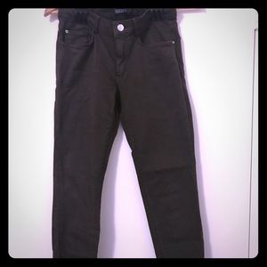 Zara skinny jeans dark khaki brown